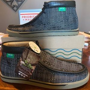 Twisted X eco boots  black/white 11 m new
